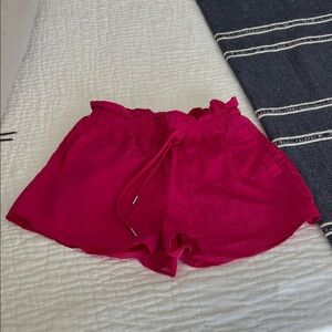 Varley Tulair high-rise shorts, S, Vibrant Fuschia